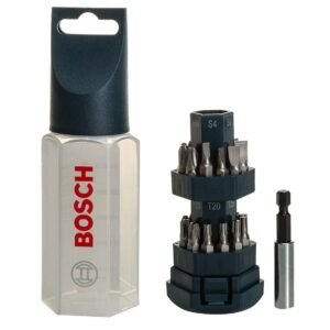 Jogo De Bits 1/4 Bigbit Pontas Parafusadeira Bosch 25 Peças