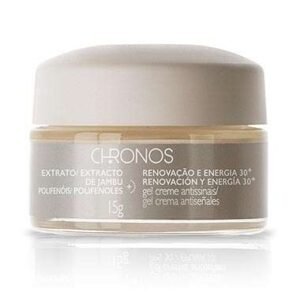 Miniatura Gel Creme Antissinais Renovação e Energia 30+ Noite Chronos - 15 g