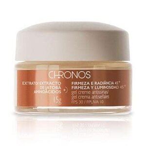 Miniatura Gel Creme Antissinais Renovação e Energia 45+ Dia Chronos - 15 g