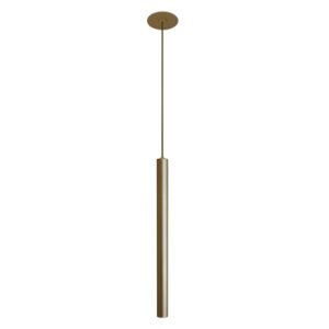 Pendente Led Aluminio Dourado 5w 3000k Snello