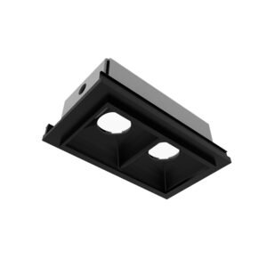 Modulo Plafon Para Perfil New Fit40 Preto 2w 3000k