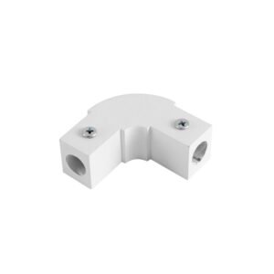 Juncao L Para Perfil Fit15 Aluminio Branco