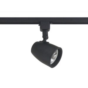 Spot Para Trilho Ar70 Gu10 Preto Fosco Duo