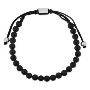 Pulseira Life Shambala Masculina Preta