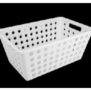 Cesta One grande 28,8 x 19,1 x 12,3 cm - Branco Coza