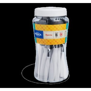 Faqueiro Itaparica 16 Peças - Branco Brinox