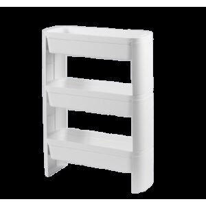 Organizador Slim 3 Andares Loft 44,83 x 17,34 x 67,85 cm - Branco Coza