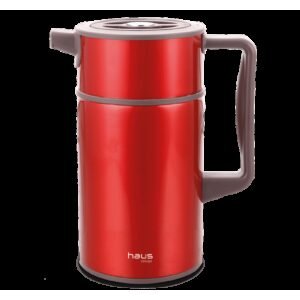 Garrafa Térmica Scala 1 L 11 x 17,7 x 22,5 cm - Vermelho Haus