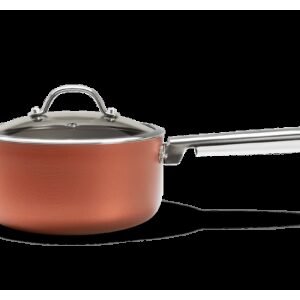 Panela com Tampa - Curry Ø20 x 9,5 cm - Cobre Brinox