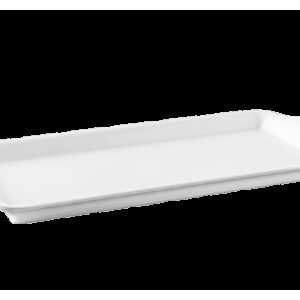 Bandeja com aba Fideli Branco Haus Concept 30 x 14,8 x 1,5 cm