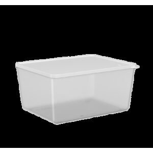 Pote sem Grade 2,2L Natural Basic Coza 20,3 x 15,8 x 9,8 cm - 2,2L - Natural Coza