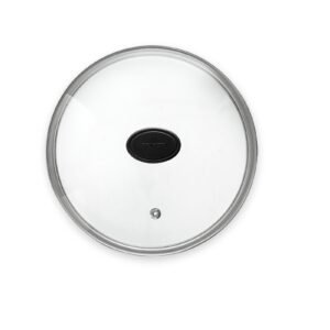 Tampa De Vidro - Ø 18 Cm - Brinox 18 cm - Preto Brinox
