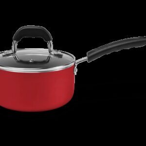 Panela com tampa Ø20 Saffron - Brinox 20 cm - Vermelho Brinox