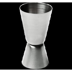 Dosador para drinks - bebidas - Brinox - totalmente em aço inoxidável - 45 e 20 ml - Linha Cali - Inox