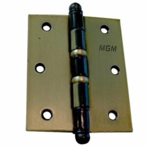 Dobradiça MGM 3 Unidades 3x2,5 Polegadas com Parafusos