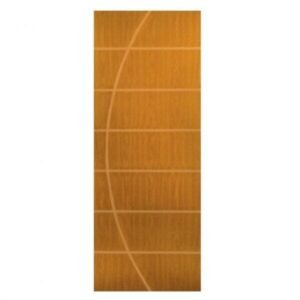 Porta de Madeira Frisada Neblina Mgm 210 x 80cm Melamínico