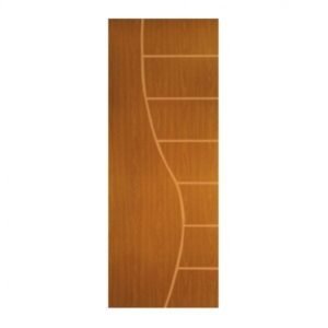 Porta de Madeira Frisada Cantareira Mgm 210 x 80cm Melamínico