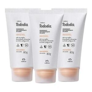 Kit Tododia Desodorantes em Creme Macadâmia