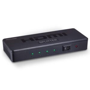 Splitter HDMI 1x4 Som Qualidade 3D Alcance 25 Metros Multilaser