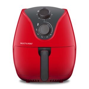 Fritadeira Elétrica Air Fryer 4l 1500w com Grade Vermelha Multilaser 220V CE084