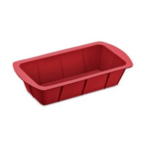 Forma De Silicone Para Pão 20cm Vermelha - Ud155 Ud155