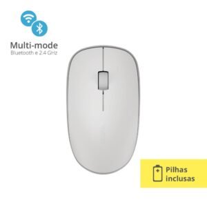 Mouse Rapoo Bluetooth + 2.4 Ghz White 5 Anos De Garantia