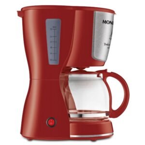 Cafeteira Mondial Dolce Arome 800w 1,3l Vermelho Inox 220v