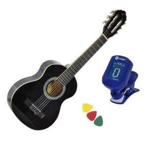 Kit Violão Clássico Infantil Nylon Giannini Nr-bk Preto