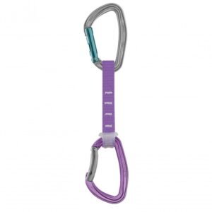 Djinn Axess Costura Durável para Escalada Petzl 12Cm Roxa