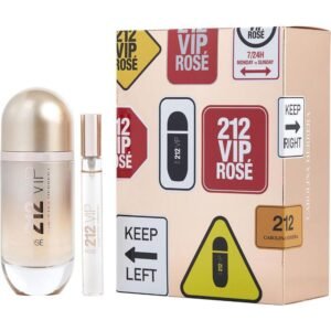 Cx de Presente 212 Vip Rose Carolina Herrera Spray