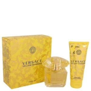 Caixa 90ml Eau Toilette + 100ml Loção Yellow Diamond Versace