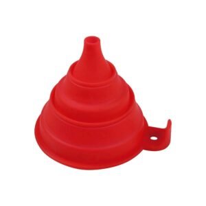 Funil Retrátil De Silicone Mor