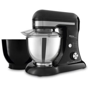 Batedeira Planetária Philco Turbo Double Bowl Preto 110v