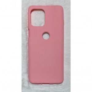 Capinha Silicone Cover Compativel Motorola Moto G100 6.7 Cor Rosa