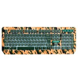 Teclado e Mouse Gamer Multilaser Warrior Kyler Tc249 Army