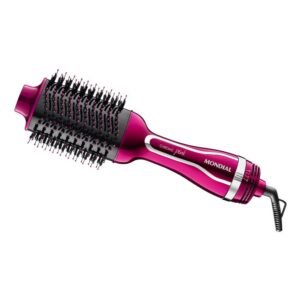Escova Secadora Mondial Chrome Pink Es-04 Escova Secadora 220V Chrome Pink