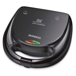 Sanduicheira Mondial Fast Grill E Sandwich S-12 220V Preto