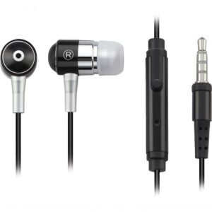 Fone De Ouvido Com Microfone P2 Ph059 Preto - P2 3.5 Mm Ipod, Iphone, Mp3 Player, Celular E Tablet