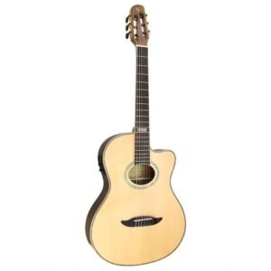 Violão Elétrico Flat Cutaway Nylon Gnf3 Ceq Ns Natural Satin