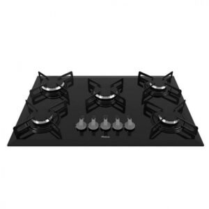 Cooktop Chef 5 Philco 5 Bocas à Gás Preto Bvolt