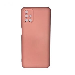 Capinha Silicone Samsung Galaxy M51 6.7 Aveludada Salmão