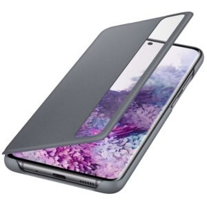 Capa Protetora Clear View Samsung S20 Plus Sm-G985 Preta