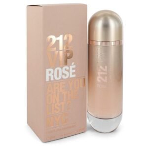 Perfume Feminino 212 Vip Rose Carolina Herrera 125 Ml Eau De Parfum