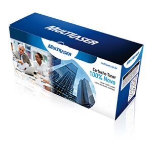 Cartucho Toner Compatível C/ Hp Mod. 00436a Pr Multilaser - Ct436 Preto