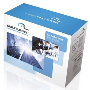 Cartucho Toner Hp Universal 285/435/436 Preto Multilaser - Ct0301 Preto