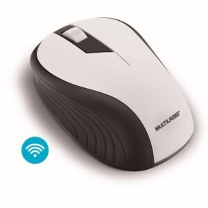 Mouse Sem Fio 2.4ghz Preto E Branco Usb - Mo216 Preto E Branco