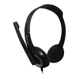 Fone Headset Basic P3 Multilaser Preto E - Ph367 Preto N/a