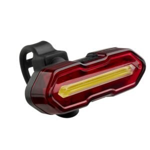 Sinalizador Dianteiro 8l E Traseiro 19l 250mah Usb Preto