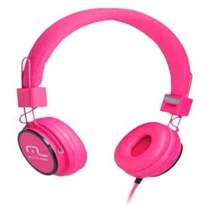Fone De Ouvido Com Microfone Headfun Rosa P2 Multilaser - Ph088 Rosa Nao Se Aplica