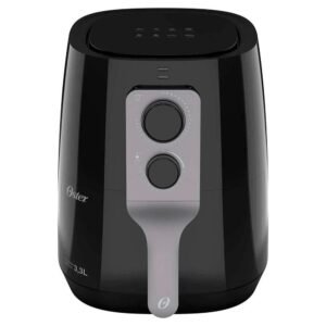 Fritadeira Sem óleo Air Fryer Oster, Timer, Controle Temperatura, 1300w, 3,3l, Preto 220v